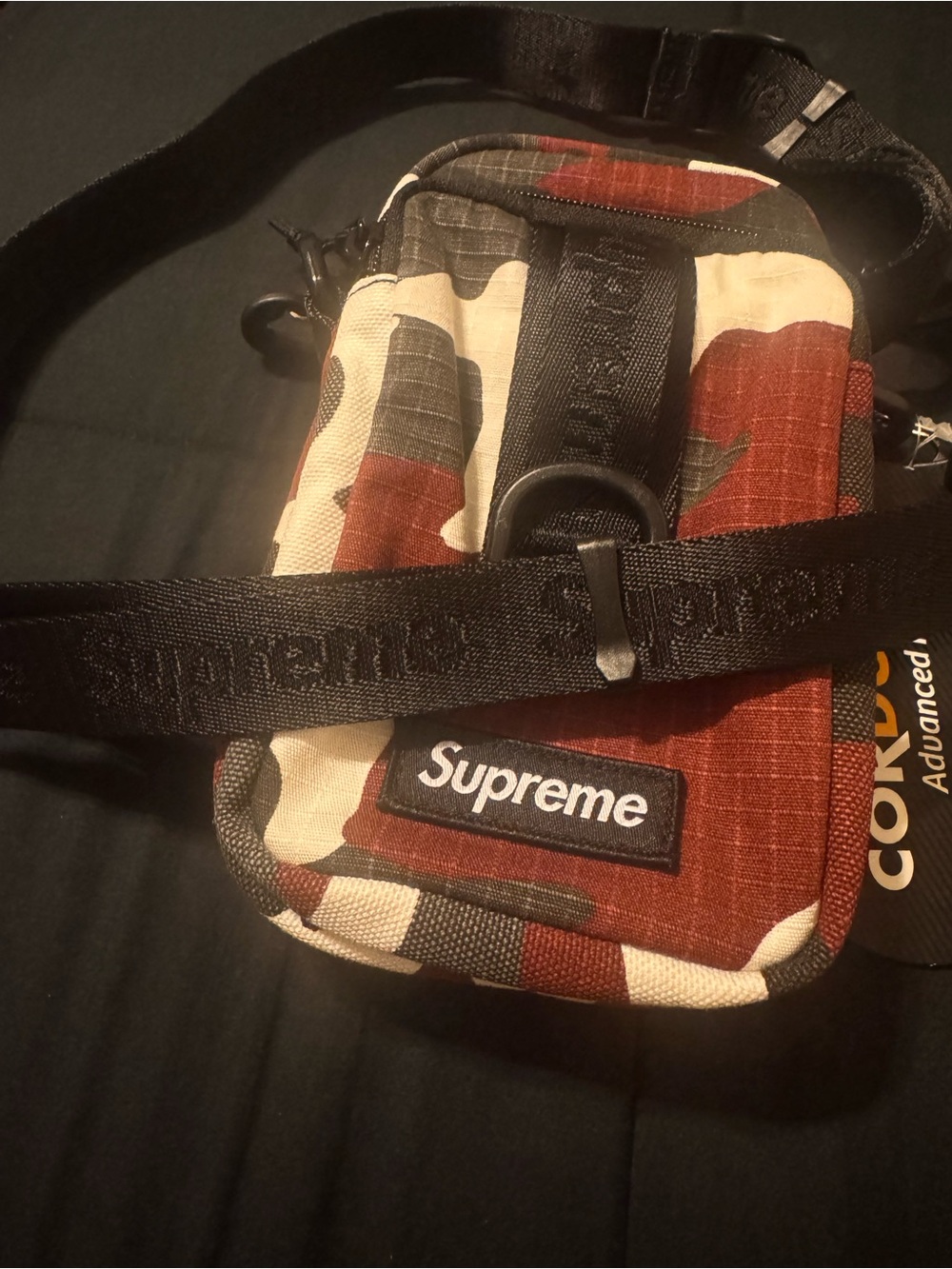 Supreme Shoulder Bag (SS26) Red Camo